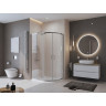 Душевой поддон из литьевого мрамора 120x90 см BelBagno TRAY-MR-UNO-RH-120/90-550-35-W-L