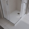 Душевой поддон из литьевого мрамора 160x80 см BELBAGNO TRAY-MR-UNO-AH-160/80-35-W-CR